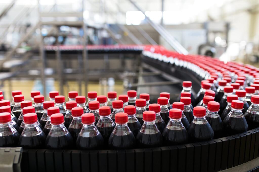 Juice and soda production factory